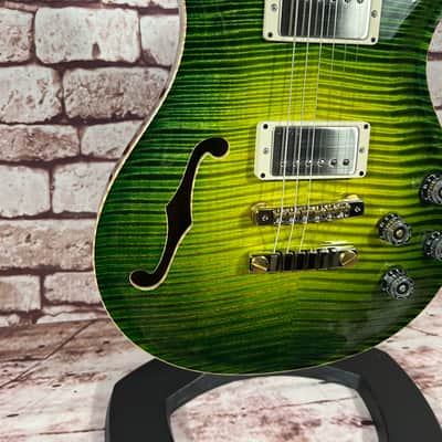 PRS McCarty 594 Semi-Hollow Private Stock Rainforest Glow image 7