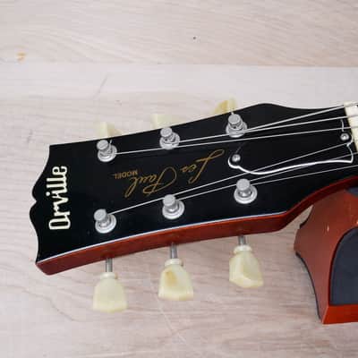 Orville LPS-75 Les Paul Standard Left Handed MIJ 1997 Cherry Sunburst Japan Gibson Lefty w/ Bag image 3