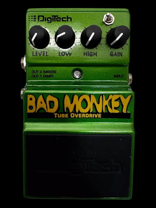 DigiTech Bad Monkey Tube Overdrive With Modest Mike’s Gorilla 2004 - 2016 - Green X7373 image 1
