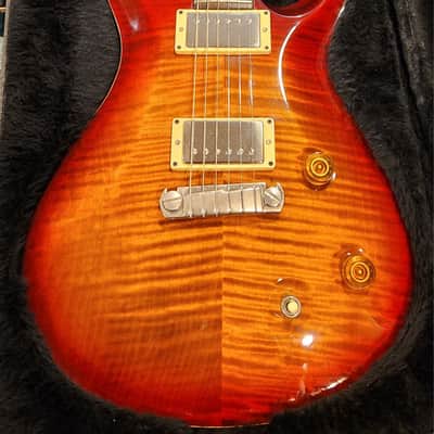 2000 PRS McCarty Tobacco Sunburst Flame Top Moon Inlays OHSC Ted McCarty Era image 2