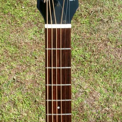 2011 K Yairi KYF-1 Electric Acoustic Guitar with Fishman Presys+ Pickup System+Hard Case image 10