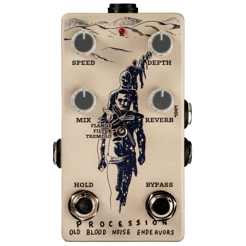 Old Blood Noise Endeavors Procession Sci Fi Reverb Guitar Effect Pedal image 1