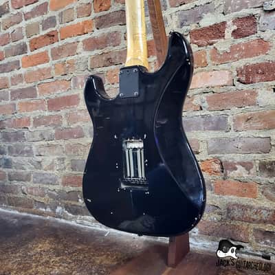 Peavey Predator "Yautja" Partscaster w/ Dragonfire Pickups & Locking Tuners (1980s, Black) image 15