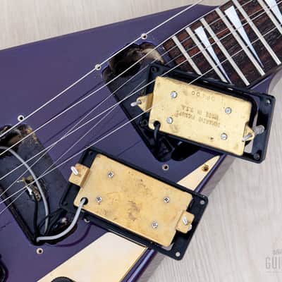 1993 Grover Jackson Randy Rhoads Standard V Blue Purple w/ DiMarzio DP100 Super Distortion image 16