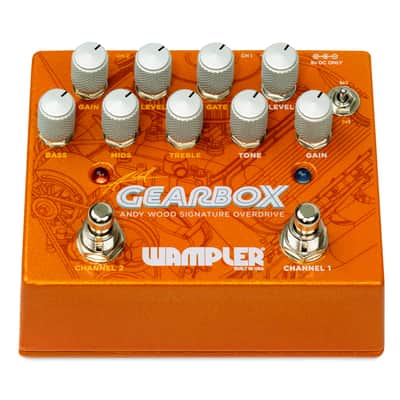 New Wampler Gearbox Andy Wood Signature Dual Overdrive Guitar Effects Pedal image 3