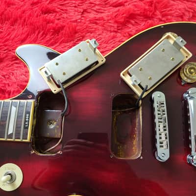 Aria Pro II LS-600 1978 in Antique Red Finish - Les Paul Standard - Made by Matsumoku In Japan - MIJ image 20