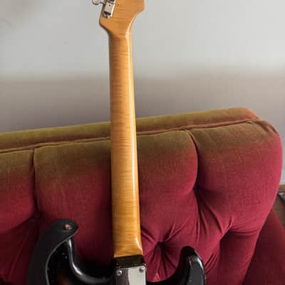 Lefty Strat Neck genuine Brazilian Rosewood image 9