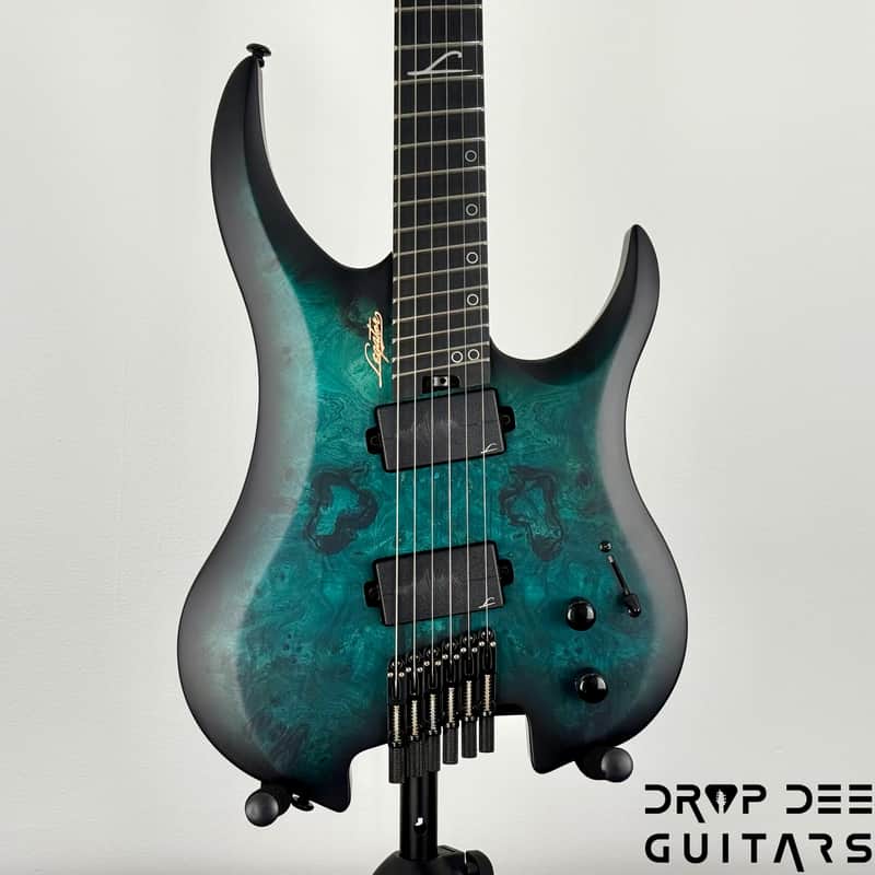 Legator Ghost G6FSS Multiscale Headless Electric Guitar w/ Bag - Dark Sapphire image 1