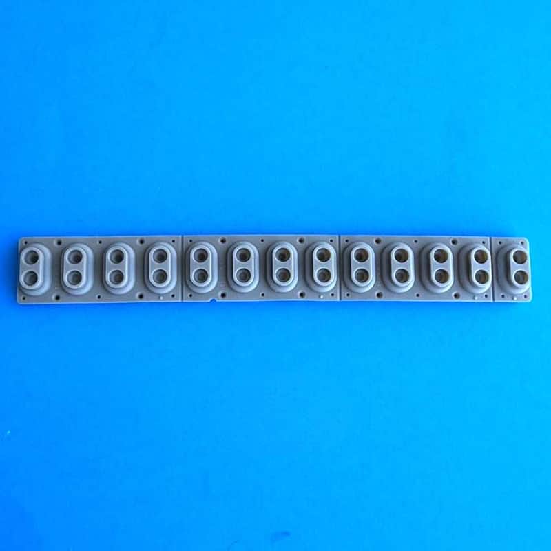 KURZWEIL PC88 Keyboard Piano Part: 13-Key Conductive Pad Keys Contact Strip image 1