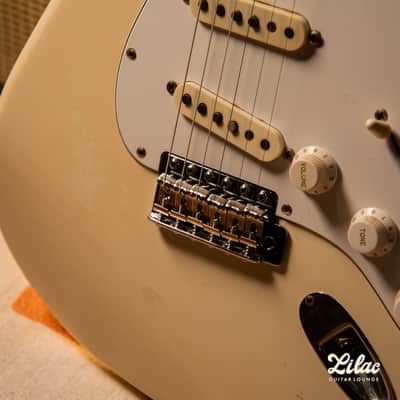 1983 Fender Japan Stratocaster ST-62-65 - Olympic White image 17