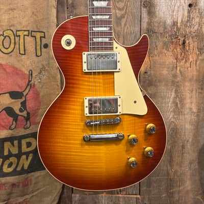 Gibson Custom Shop 60th Anniversary '60 Les Paul Standard #001548 Reissue V2 2020 - Tomato Soup Burst image 1