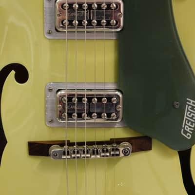 Gretsch G6118T LTV Double Anniversary Limited 2008 Two Tone Smoke Green image 3