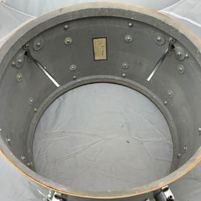 Vintage Rogers 1960's Holiday Series 14x20  Bass Drum - White Marine Pearl image 19