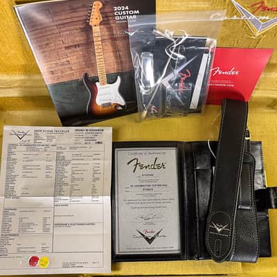 Fender Custom Shop 1962 Jazzmaster Time Capsule Finish Painted Matching Headstock Daphne Blue (478) image 7