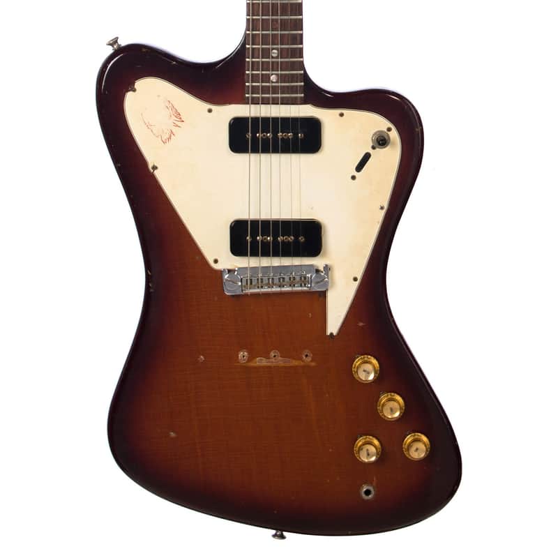 1965 Gibson Firebird I Non Reverse - Sunburst - No Breaks! Original Vintage Electric Guitar - USED - Good
