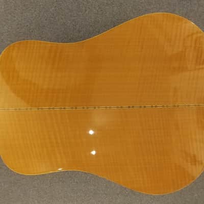 Rare 1974 Madeira by Guild A-30M Flame Maple Dreadnaught image 5
