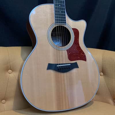 Used 2015 Taylor 414ce Acoustic Electric Guitar w/ Case - Ovangkol 020423 image 3