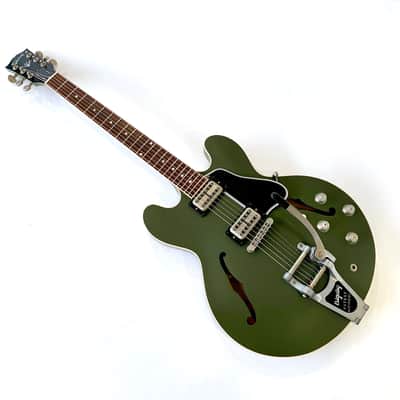 Gibson ES-335 Chris Cornell Signature 2019 Olive Drab Green 15/250 Bigsby image 7