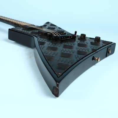 2006 LTD ESP Diamond Plate Black EX-400 BD Electric Guitar image 10