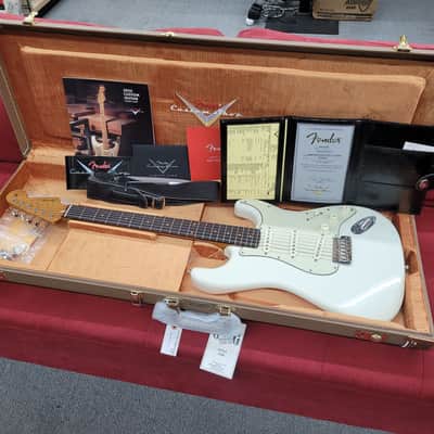 Fender Custom Shop Sweetwater Dealer Select 60's Stratocaster 2023 - Olympic White image 2