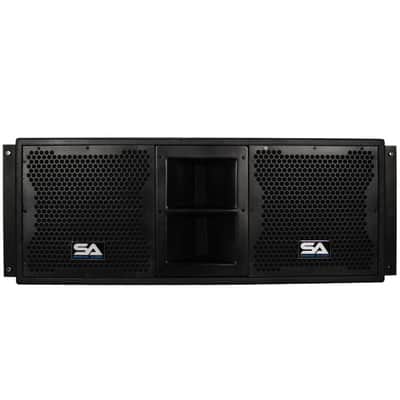SALA-210 - Pair of Passive 2x10 Line Array Speakers with Dual Compression Drivers image 3