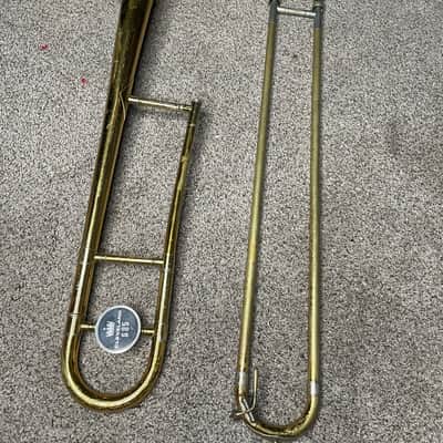 king cleveland 605 trombone (parts or repair, sticky slide) - brass image 1