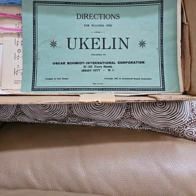 UKELIN Oscar Schmidt 1925 - tobaccoburst image 1