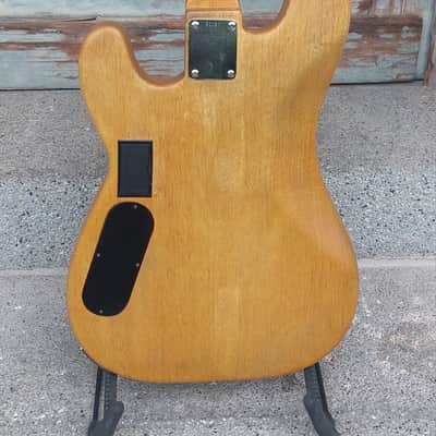 1985 Hoyer Bonfire Bass PJ Korina Body EMGs Hipshot image 5