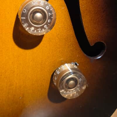 Original Vintage 1951 Gibson ES-125 Sunburst w/ Period 2 Tone Hard Case image 9