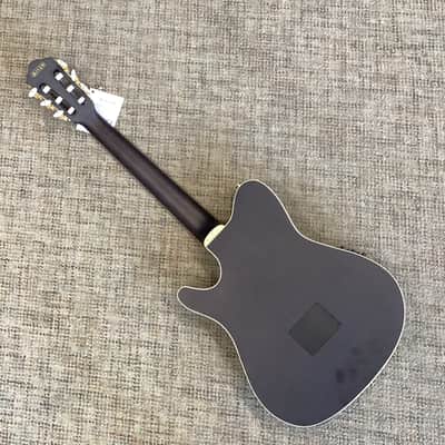 Ibanez TOD10N Tim Henson Signature in Transparent Black Flat image 2