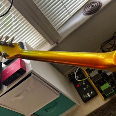 Epiphone Futura Les Paul Custom - Firestorm Shift w/USA Mojotone CTS Premium Wiring Harness/PIO Capacitors: image 23