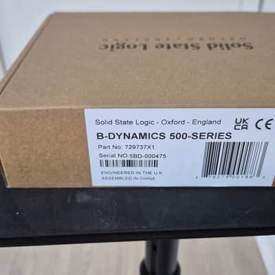 Solid State Logic SSL B-Dyn 500-Series Dynamics Module 2023 - Black image 3
