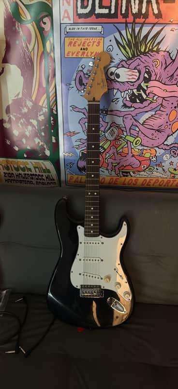 Fender American Standard Stratocaster 1991/1992 - Black image 1