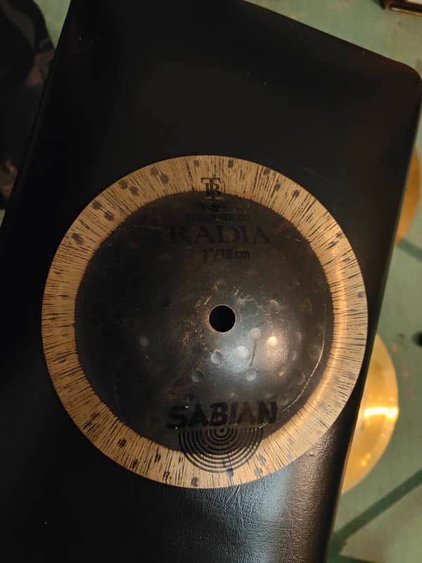 Sabian Radia 8 Terry Bozzio signature image 1
