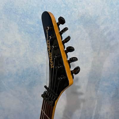 Kramer ESP JK-1000 Reverse Headstock Made in Japan Original Floyd Rose 1980s image 9