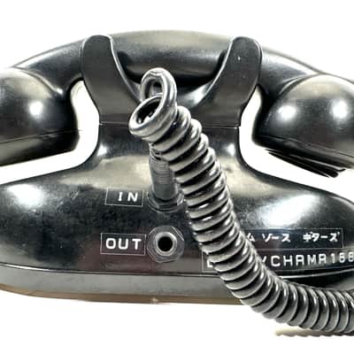 Vintage telephone made into a lofi recording microphone distortion mic with built in “stutter” effect The Bellhop 2025 - Black and white image 3