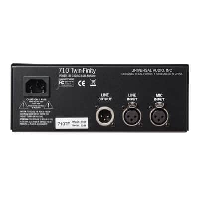 Universal Audio UA-710TF Twin-Finity Mic Preamplifier, New, Free Shipping, Authorized Dealer image 2