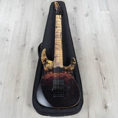 英語版_ファイレクシアン・ドレッドノート Legator Ninja N7XFR 7-String Guitar, Fishman Fluence Pickups