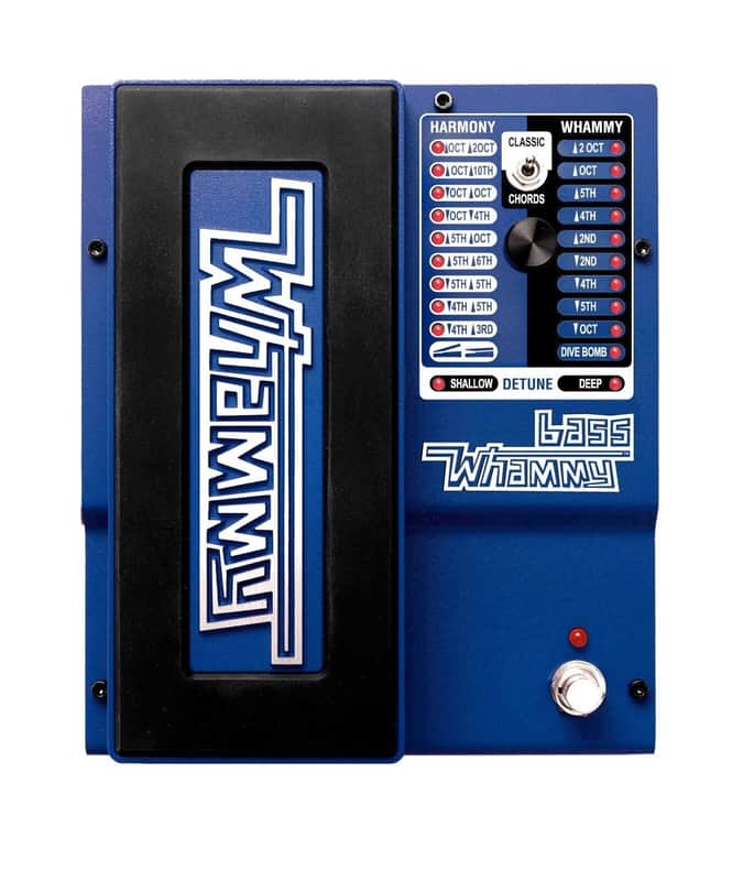 Digitech Bass Whammy Legendary Pitch Shifting Guitar Effects Pedal image 1