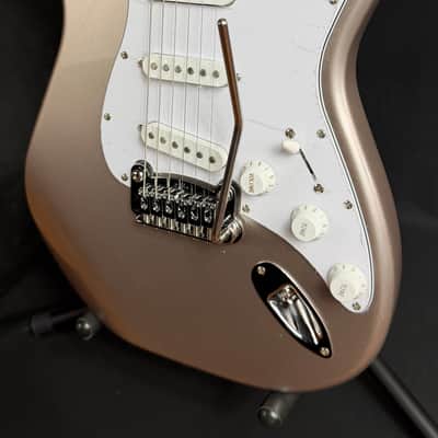 G&L Tribute Legacy Electric Guitar Shoreline Gold Finish (288) image 4
