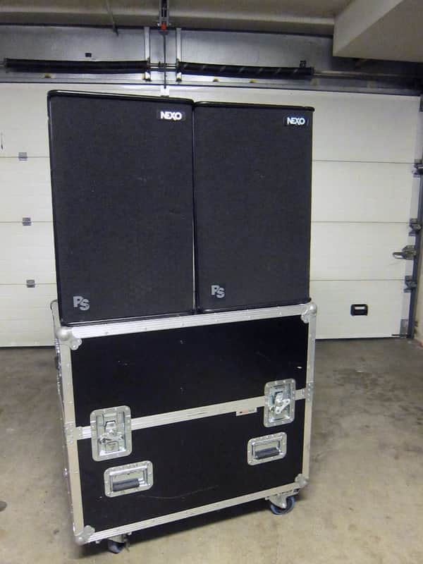 Nexo PS15 (x2) + Flight Case image 1