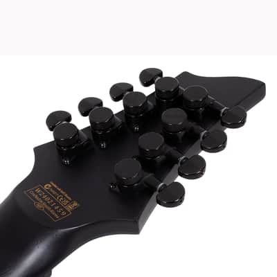Schecter PT8MS Black Ops Lefty - Satin Black Open Pore image 14