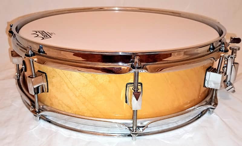 MARTIAL PERCUSSION WARRIOR SERIES MAPLE 14" SNARE DRUM W/ RINGS 2025 - NAT MAPLE LACQUER-FREE SHIP TO C-USA image 1