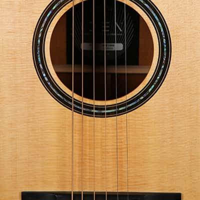 Corona IDEA DM-1000 All Solid Wood Sustain Block Dreadnought Acoustic Guitar image 9