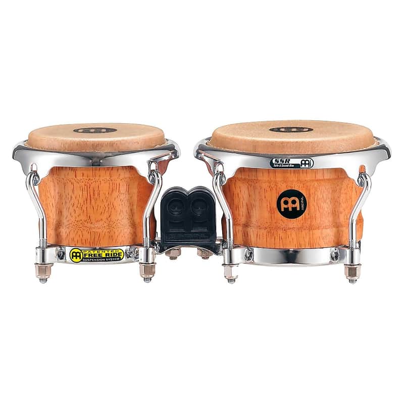 Meinl FWB100SNT-M 3.5/4.25" Free Ride Mini Wood Bongos image 1