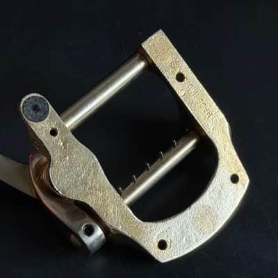 Bigsby B5 horseshoe vibrato tailpiece c 1970’s - Gold original vintage USA Gibson Les paul sg custom image 4