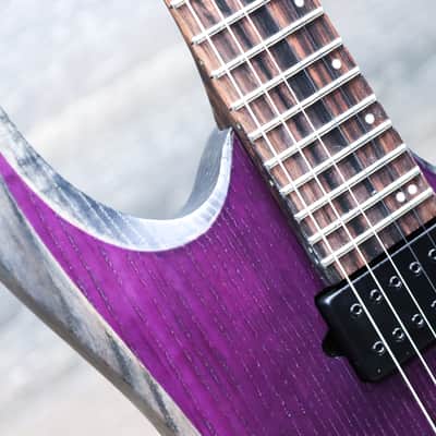 Ibanez RGD621AH Standard Midnight Shade Flat Ash Top Okoume Body Electric Guitar image 6