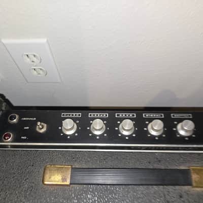 Vox V-2 Pacemaker 17-Watt 1x10" Guitar Combo 1965 - Black All Tube!! image 3