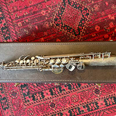 Yamaha Yamaha YSS-875S Custom Silver Soprano Saxophone - Silver Mid 1990s - Silver image 4