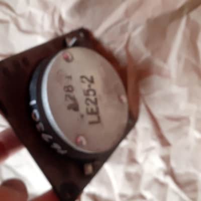 JBL LE 25 TWEETER RED REZON EX EDGE TREATED LIKE OEM COMPLETELY REFABRICATED Le25 image 4